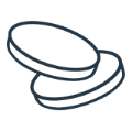 Icon representing oral, once-weekly therapy